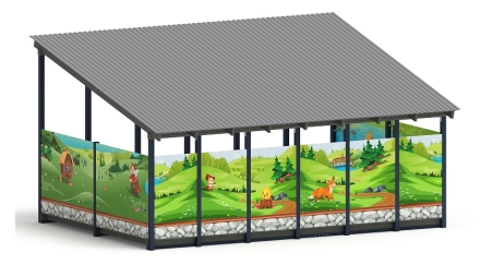 Теневой навес (В гостях у сказки) - МФ 71.6.4-12, фото 2