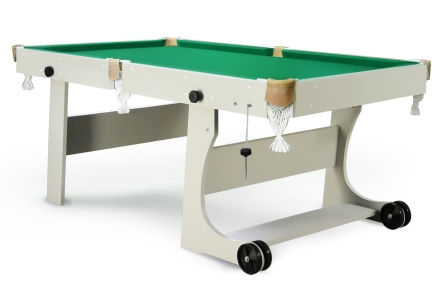 Бильярдный стол - Компакт Лайт 5 Футов, Русская пирамида, ЛДСП 16 мм, фото 1