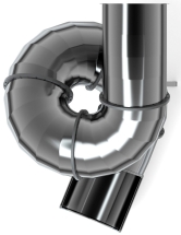 Горка тоннельная винтовая 2000 нержавеющая сталь SNST 2000.764 Горка тоннельная винтовая 2000 нержавеющая сталь SNST 2000.764