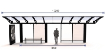 Остановочный павильон "Прайм-10" Остановочный павильон "Прайм-10"