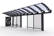 Остановочный павильон "Прайм-10" Остановочный павильон "Прайм-10"