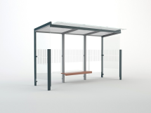 Geomere GE310a-SS павильон остановочный Geomere GE310a-SS павильон остановочный