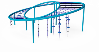 Канатная конструкция &quot;Мега Фрисби&quot;, фото 2