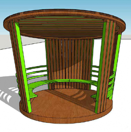 Беседка &quot;Встреча 2&quot;, фото 1