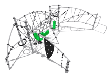 Спортивный комплекс ВСТ 7716 для спортивной площадки Спортивный комплекс ВСТ 7716 для спортивной площадки