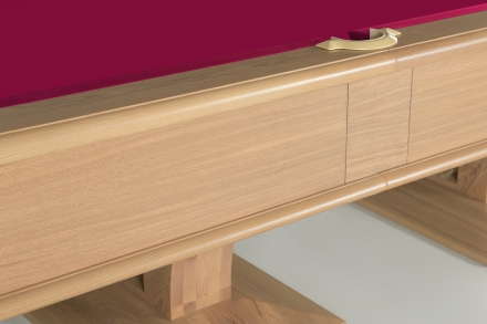 Бильярдный стол - High-style Lux 10 Футов, Русская пирамида, Super Stone 45 мм, фото 5