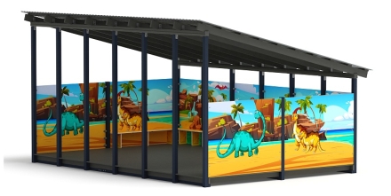 Теневой навес (Дино) - МФ 71.6.4-13, фото 4