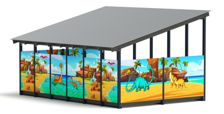 Теневой навес (Дино) - МФ 71.6.4-13, фото 3