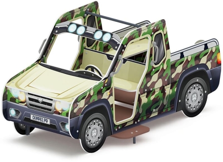 Джип пикап Сафари - Беседка машинка - МФ 10.03.10-10, фото 1