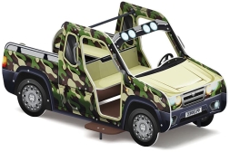 Джип пикап Сафари - Беседка машинка - МФ 10.03.10-10, фото 4