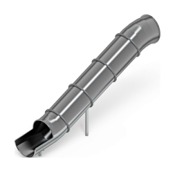 Горка тоннельная прямая 2000 нержавеющая сталь SNSР 2000.764, фото 1