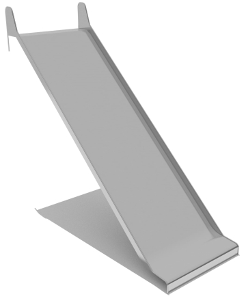 Горка из нержавеющей стали ГГН-1500.3000.010 для детской площадки, фото 1