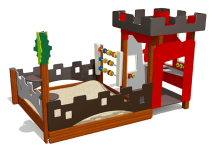 Песочный дворик ВСТ 5132 для детской площадки Песочный дворик ВСТ 5132 для детской площадки