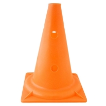 Конус трен, арт.У622/MR-K32-O, выс.32 см, жест.пластик, без втулки, С ОТВЕРСТИЯМИ, оранж Конус трен, арт.У622/MR-K32-O, выс.32 см, жест.пластик, без втулки, С ОТВЕРСТИЯМИ, оранж