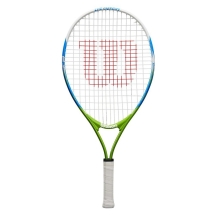 Ракетка б/т Wilson US OPEN 23, арт. WRT20320U, для детей 7-8 лет,алюминий,со струнами, сине-зеленый