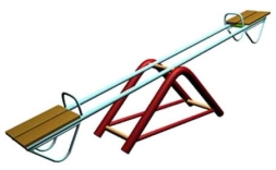 Качели-балансир М-3 CКИ 036 для детской площадки Качели-балансир М-3 CКИ 036 для детской площадки