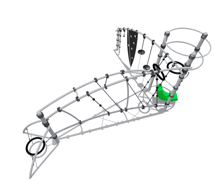 Спортивный комплекс ВСТ 7717 для спортивной площадки, фото 2