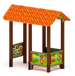 Домик средний 1 (Полянка) МФ 10.01.05-04, фото 1