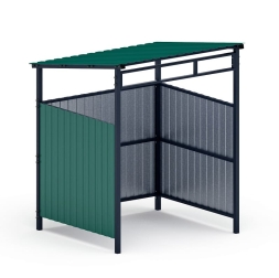 Навес контейнерной площадки для мусора (1 секция) МФ 55.02.03.1-01, фото 1