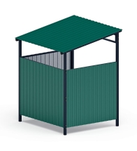 Навес контейнерной площадки для мусора (1 секция) МФ 55.02.03.1-01