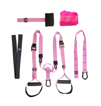 Набор петель для функционального тренинга профессиональный PINK UNICORN, фото 1