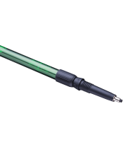 Палки для скандинавской ходьбы Longway, 77-135 см, 2-секционные, тёмно-зеленый/оранжевый