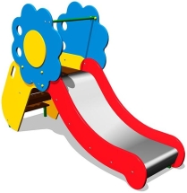 Детская горка Цветик Г042 H=650 для игровых площадок