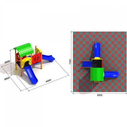 Детская площадка Лимпопо 2.1.1, фото 3
