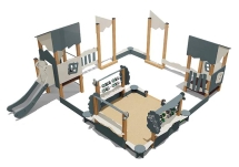 Песочный дворик ВСТ 5634 для детской площадки Песочный дворик ВСТ 5634 для детской площадки