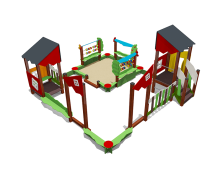 Песочный дворик ВСТ 5634 для детской площадки Песочный дворик ВСТ 5634 для детской площадки