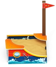 Песочница средняя Кораблик (Морской стиль) - ИО 5.03.01-01