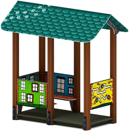 Домик средний 2 (Город) МФ 10.01.06-01, фото 3