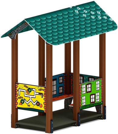 Домик средний 2 (Город) МФ 10.01.06-01, фото 2