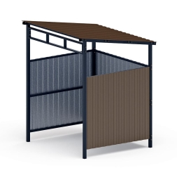 Навес контейнерной площадки для мусора (1 секция) МФ 55.02.03.1-02, фото 4