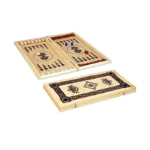 Нарды малые отечественные 410*205*34 с деревянными фишками Нарды малые отечественные 410*205*34 с деревянными фишками