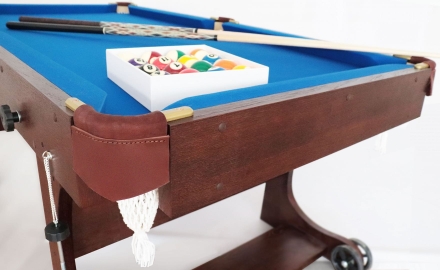 Бильярдный стол - Компакт Люкс 5 Футов, Русская пирамида, ЛДСП 16 мм, фото 5