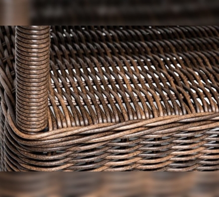 Зона 3 Толедо лаунж-зона из искусственного ротанга, цвет коричневый, фото 17