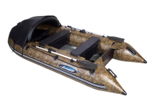Лодка ПВХ Гладиатор (Gladiator) С 400 AL CAMO надувная под мотор