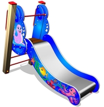 Детская горка Море Г038 H=650 для игровых площадок