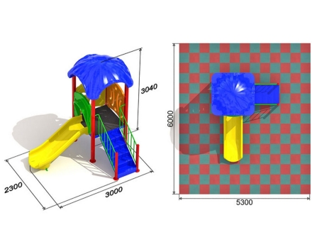 Детская площадка Малютка 2.2, фото 2