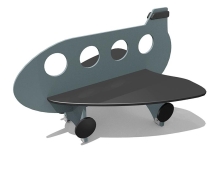 Скамейка детская Самолет ВСТ 5795 для игровой площадки Скамейка детская Самолет ВСТ 5795 для игровой площадки