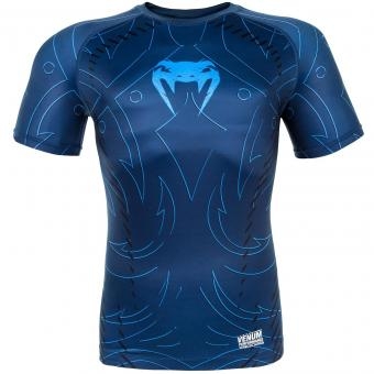 Рашгард Venum Nightcrawler S/S - Navy Blue, фото 1