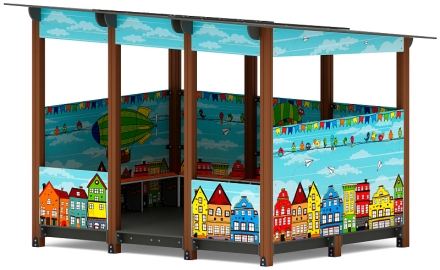 Теневой навес (Город) МФ 78.31.24-01, фото 3