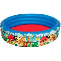 Надувной бассейн Angry Birds, 152х30см 96108