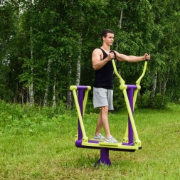 Smart-1020 Уличный тренажер Лыжник Zavodsporta, фото 4 Smart-1020 Уличный тренажер Лыжник Zavodsporta, фото 4