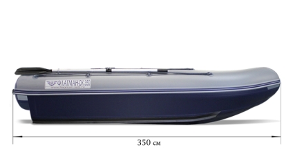 Лодка ПВХ Флагман DK 350 НДНД надувная под мотор, фото 3