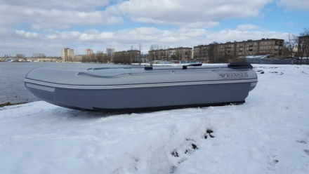 Лодка ПВХ Флагман DK 350 НДНД надувная под мотор, фото 6