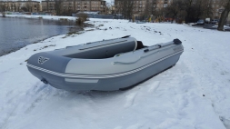Лодка ПВХ Флагман DK 350 НДНД надувная под мотор, фото 8