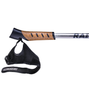 Палки для скандинавской ходьбы Rainbow, 77-135 см, 2-секционные, серый/белый