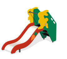 Детская горка Зайка ГР-05 H=650 для игровой площадки